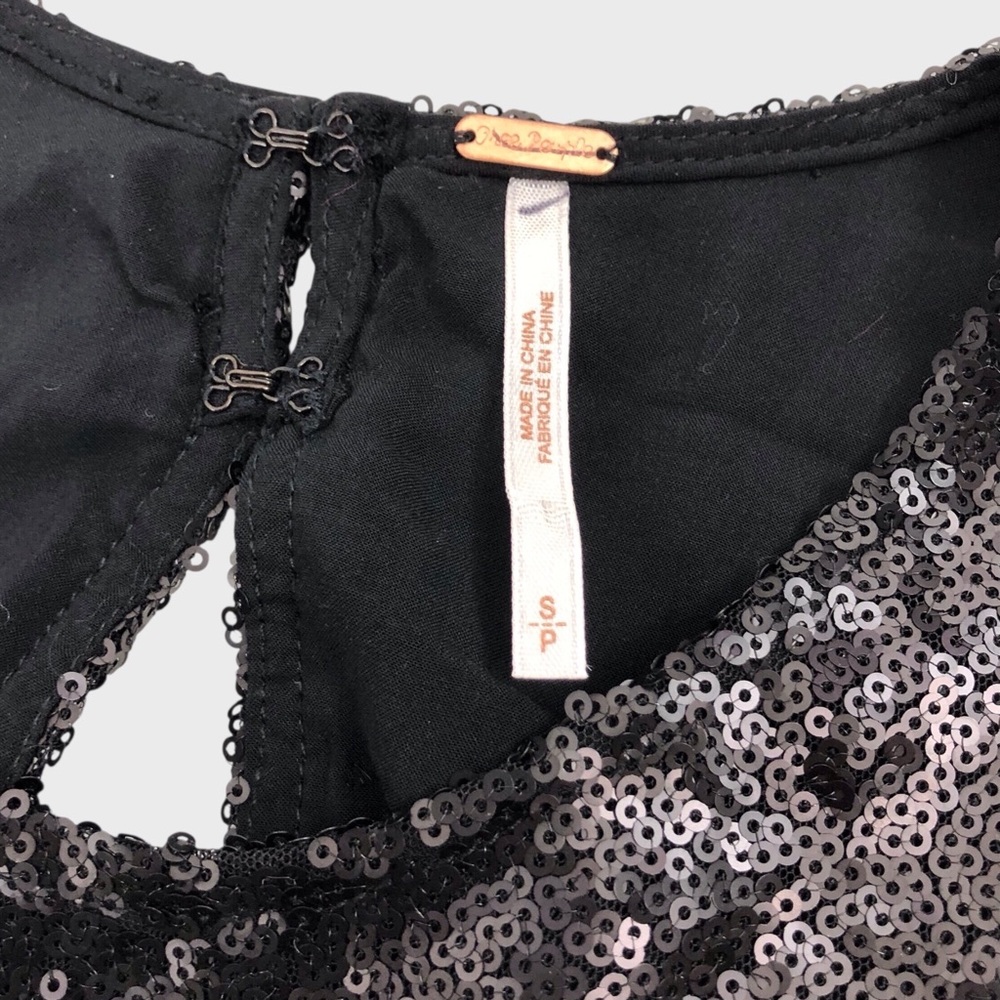 Free People Sequin Liquid Shine Mini Dress - Picture 7 of 7